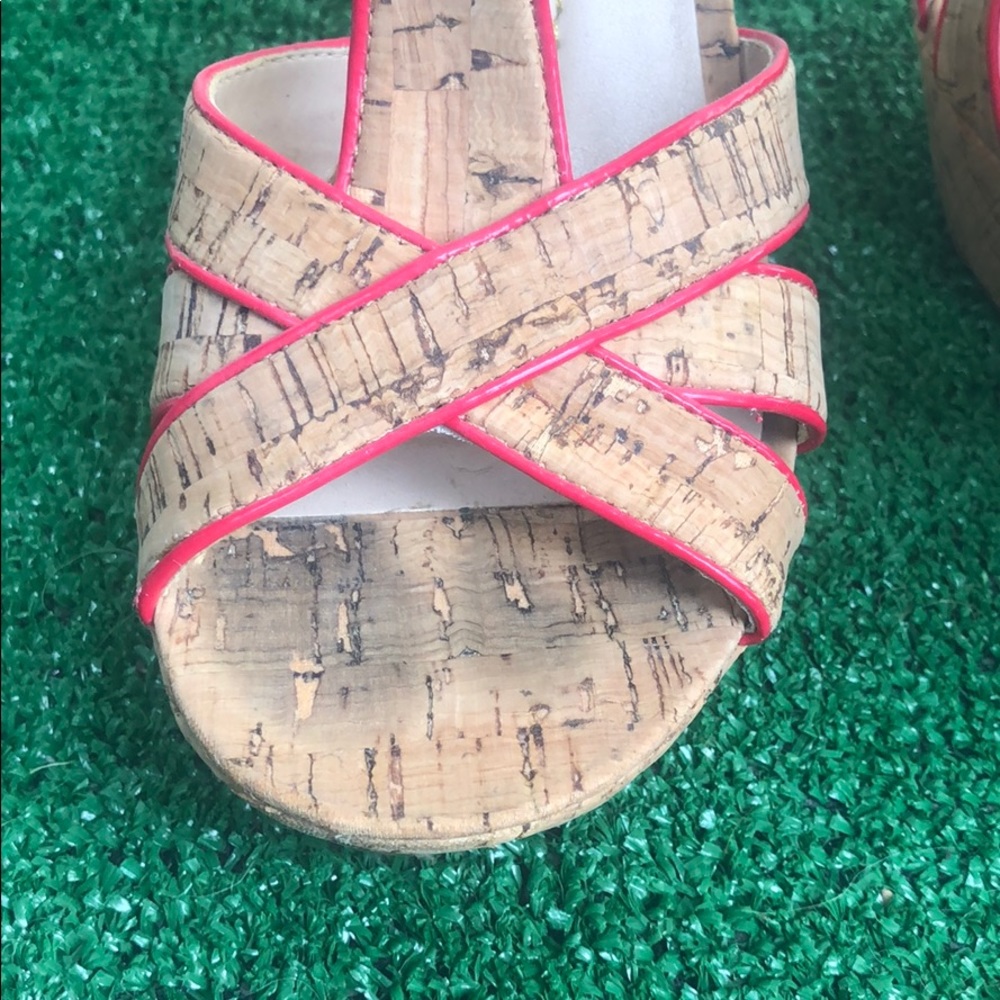 Dolce Vita Cork Heels - Picture 6 of 7